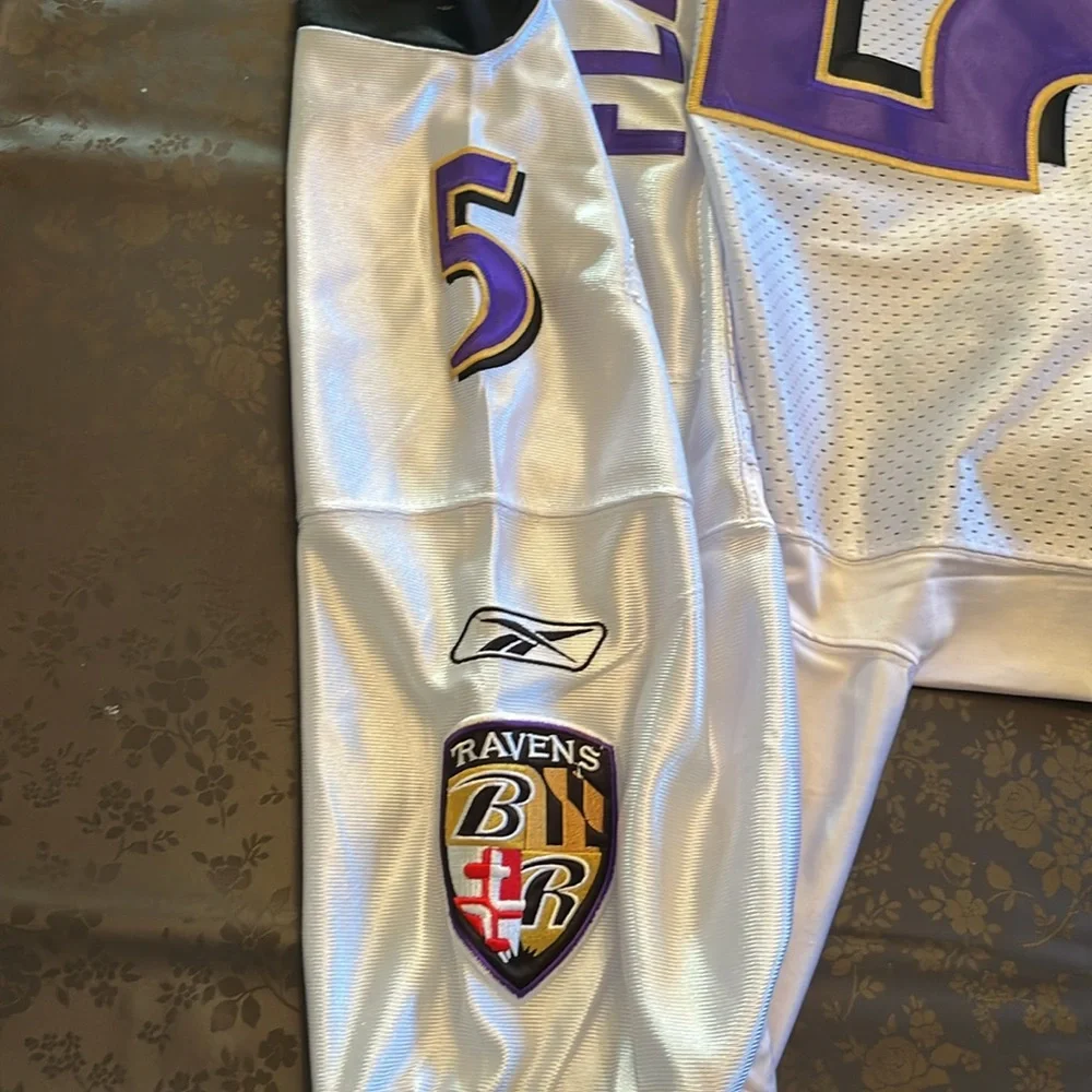 Ravens #5 Flacco white jersey, excellent! - Picture 7 of 7